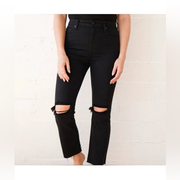 Carly Jean Los Angeles Kate Jeans in Black size 9. - Picture 4 of 5